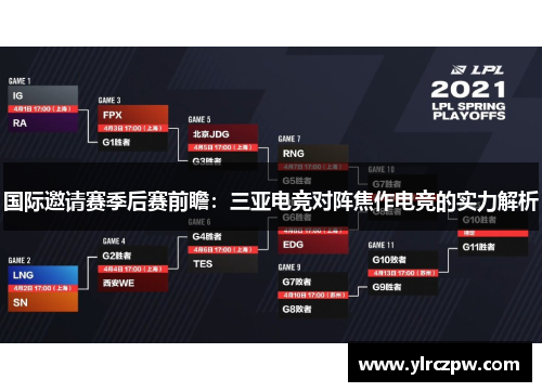 国际邀请赛季后赛前瞻：三亚电竞对阵焦作电竞的实力解析